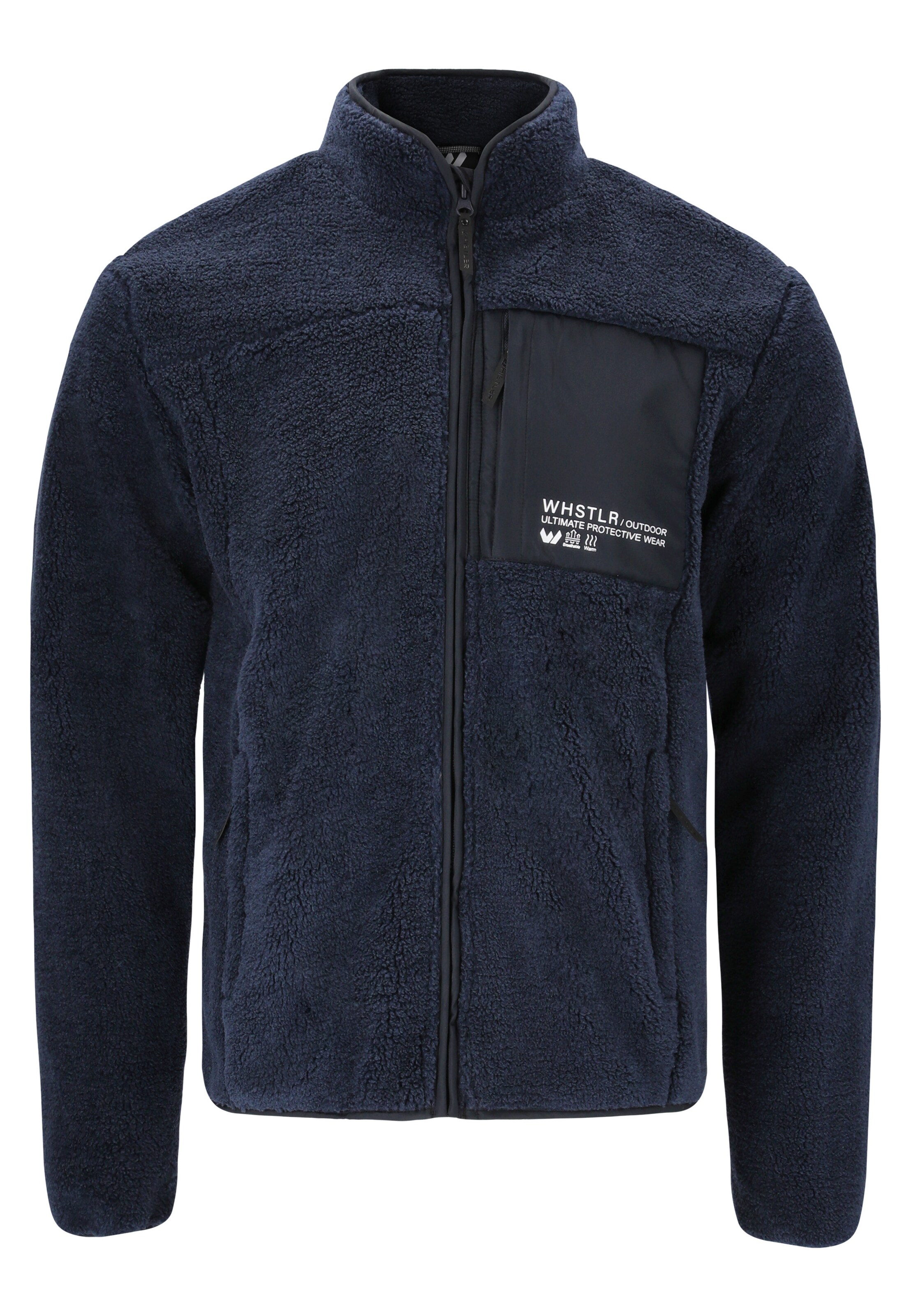 Whistler Funktionele fleece-jas 'Sprocket' in Blauw: voorkant