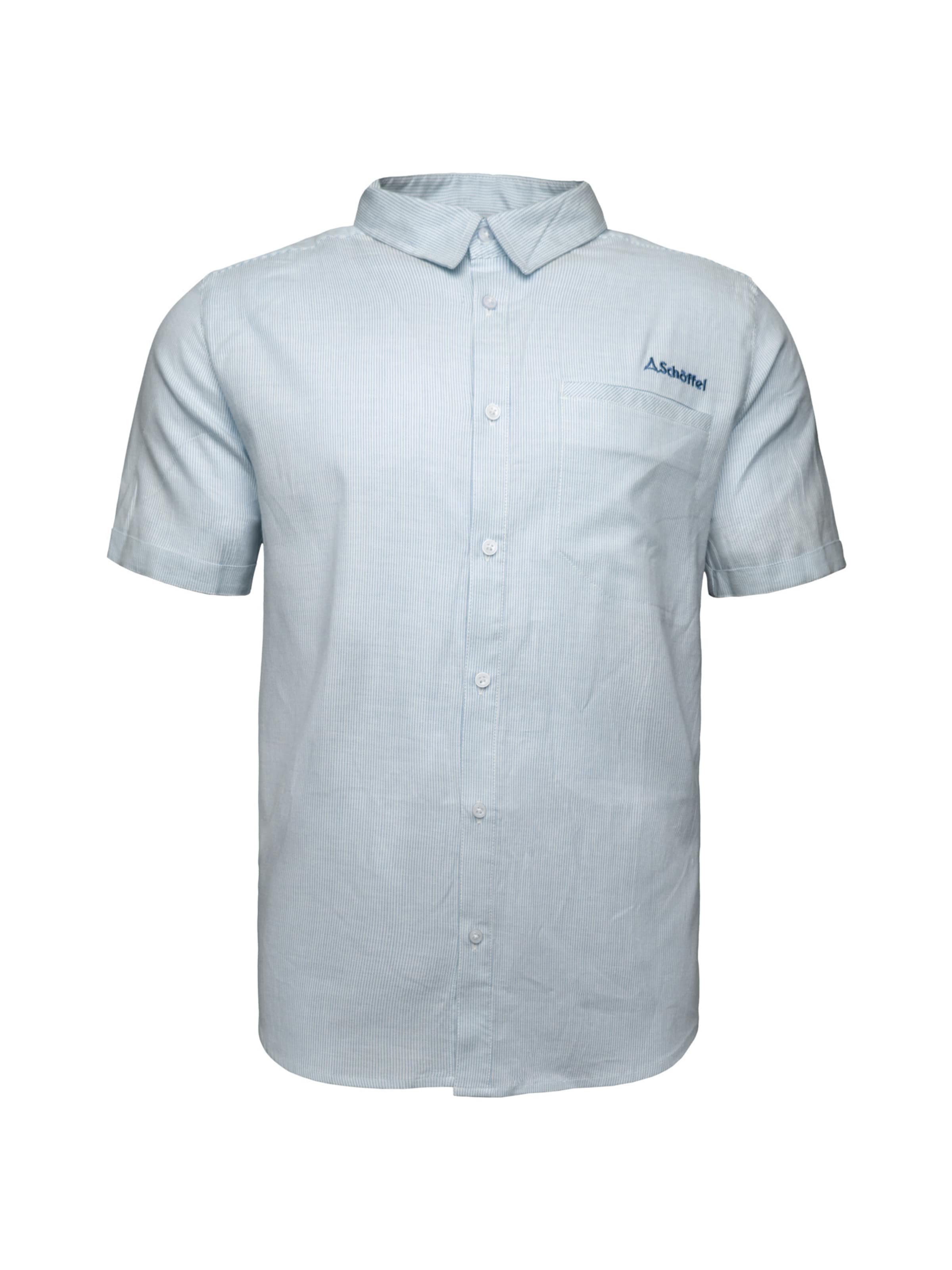 Slim fit Camicia funzionale 'Wakefield' di Schöffel in grigio: frontale