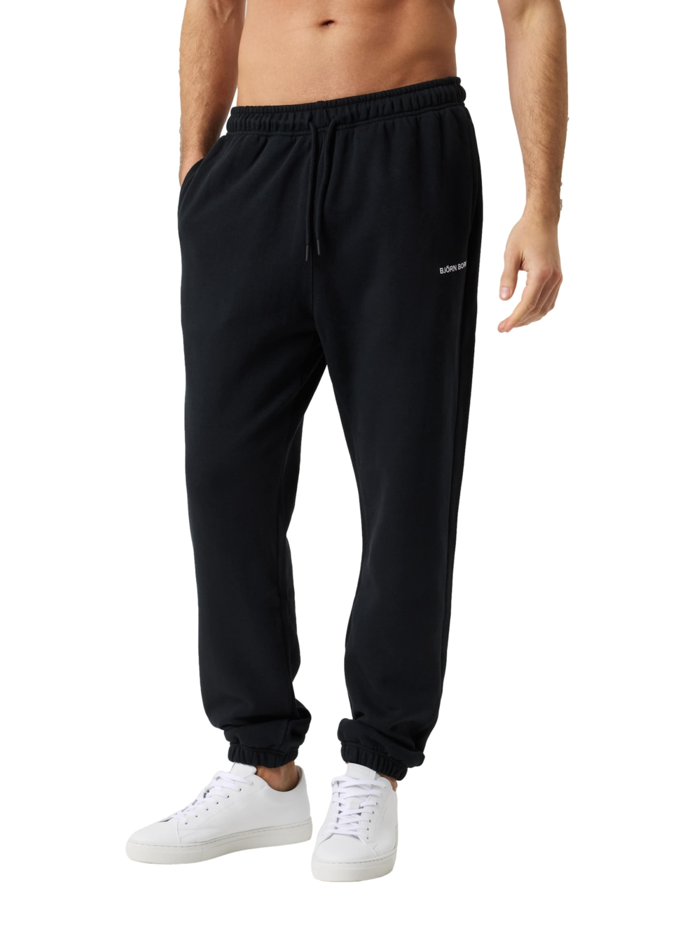 Regular Pantalon de sport BJÖRN BORG en noir : devant