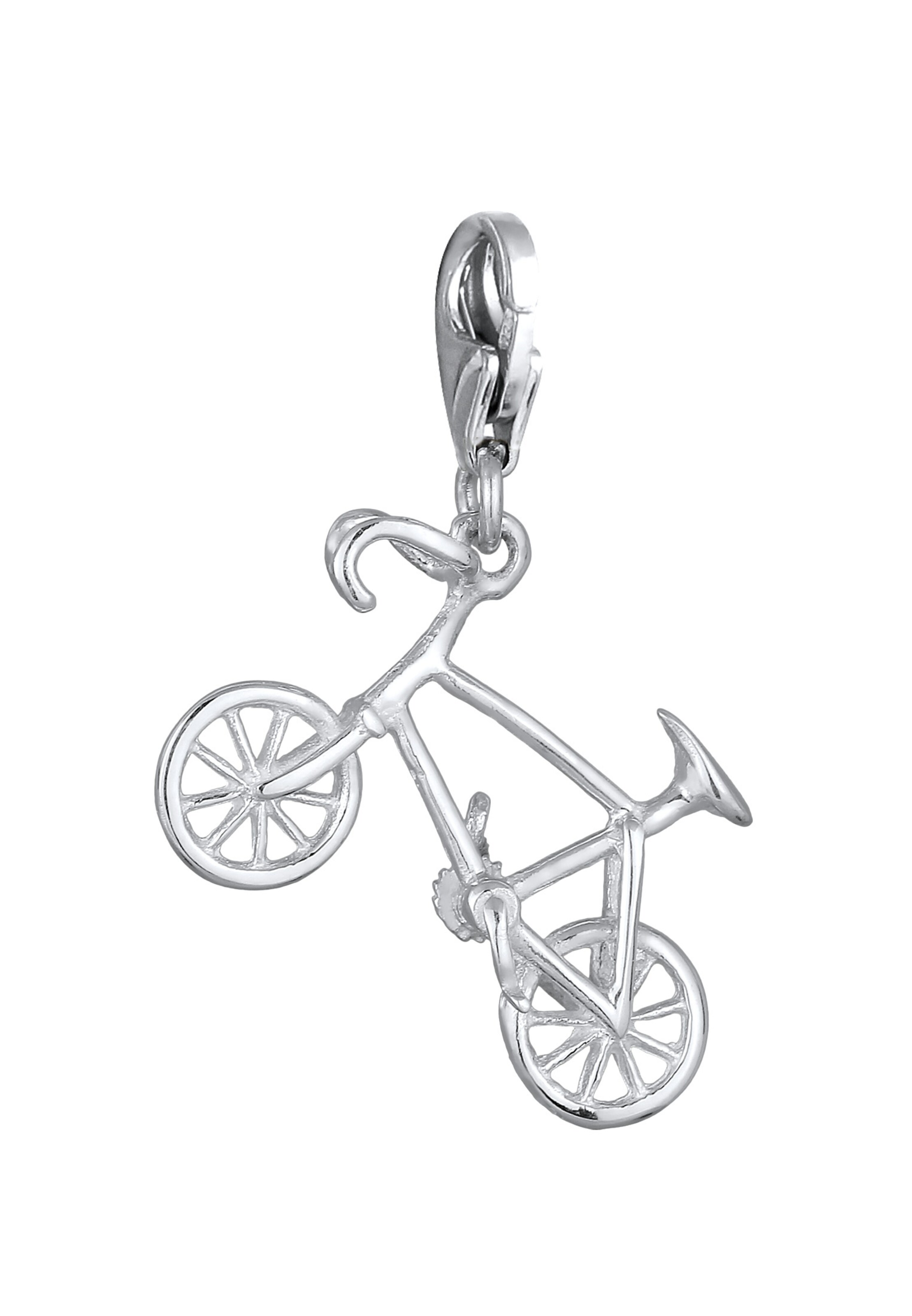 Nenalina Hangers 'Charm Fahrrad' in Zilver
