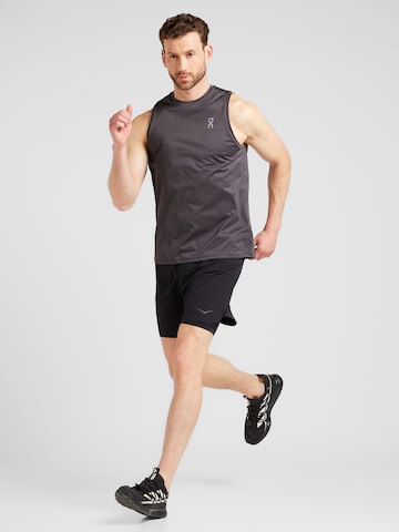 Hoka One One Regular Sportshorts 'GLIDE 7' in Schwarz