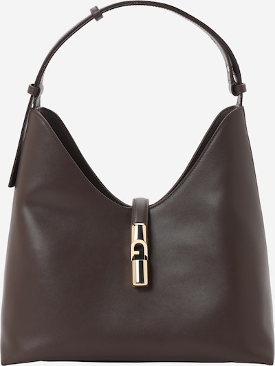 Rankinė ant peties 'Goccia' iš FURLA, spalva – šokolado spalva, Prekių apžvalga
