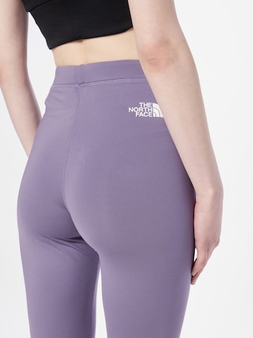 Skinny Pantalon de sport 'W ZUMU LEGGING' THE NORTH FACE en violet