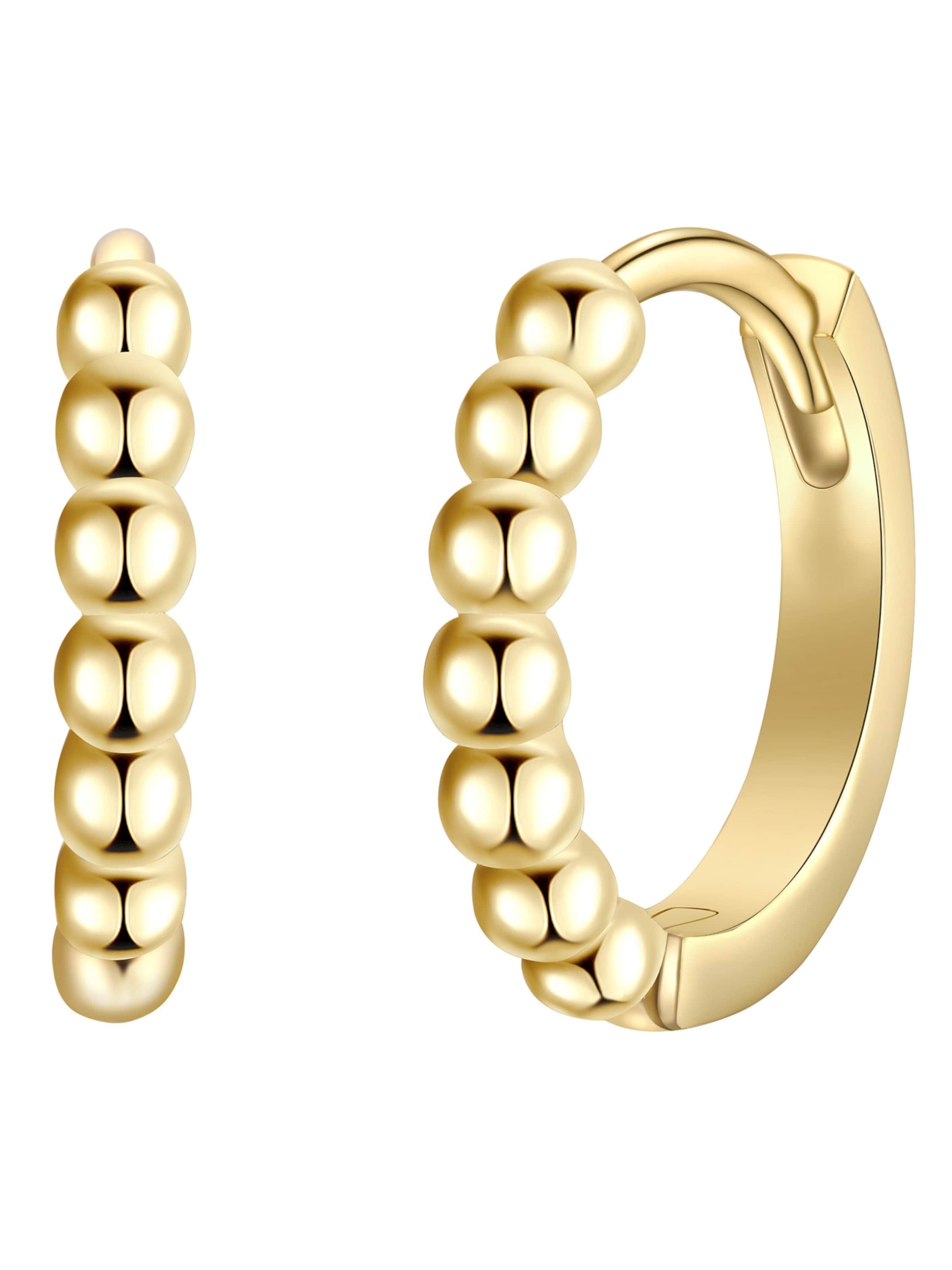 Glanzstücke München Ohrringe in Gold: Vorderseite