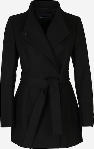 FRENCH CONNECTION Between-Seasons Coat in Black: front