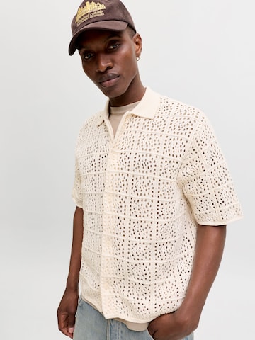 JACK & JONES Sweater in Beige