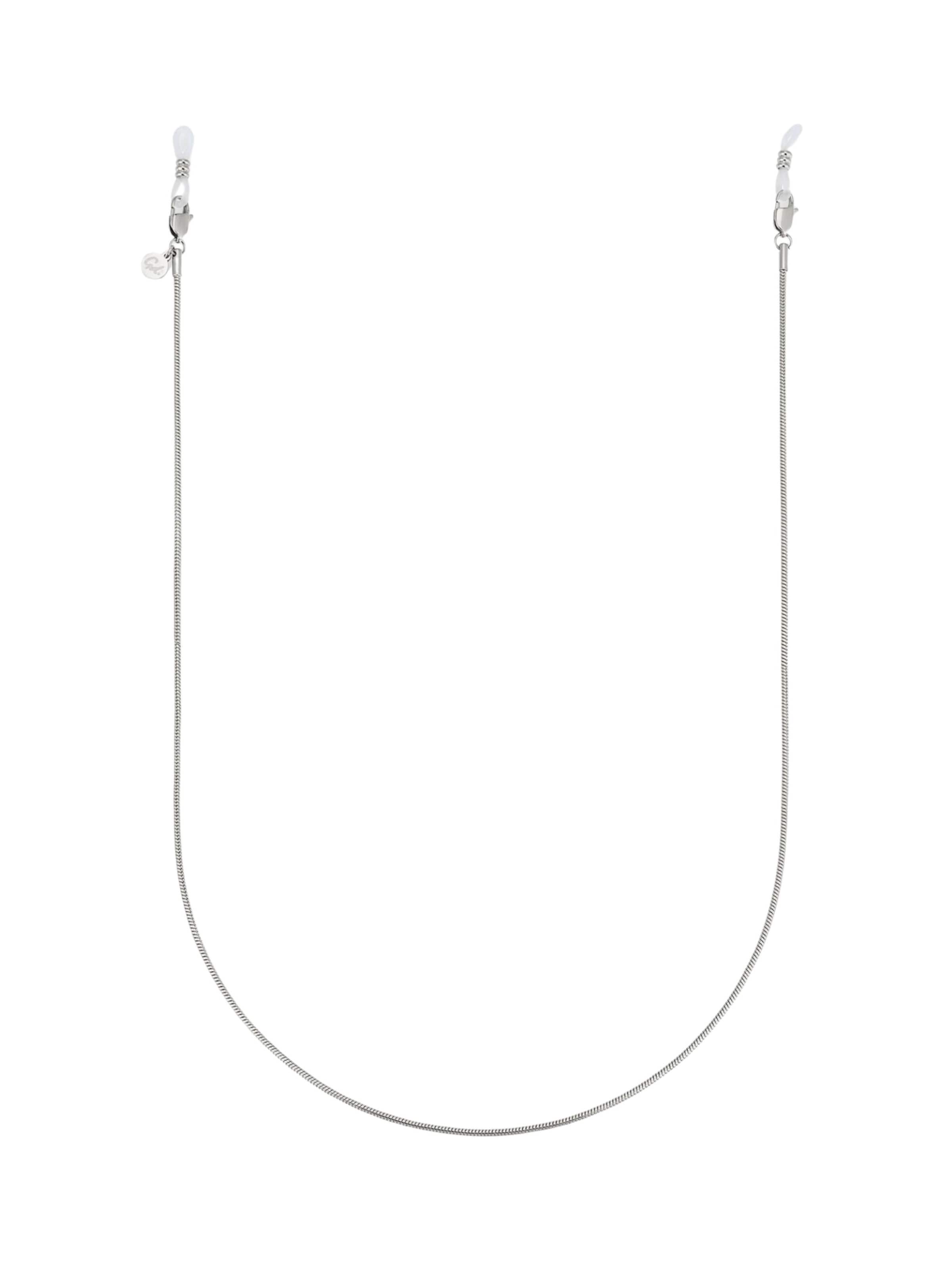 Chaîne GOOD.designs en argent : devant