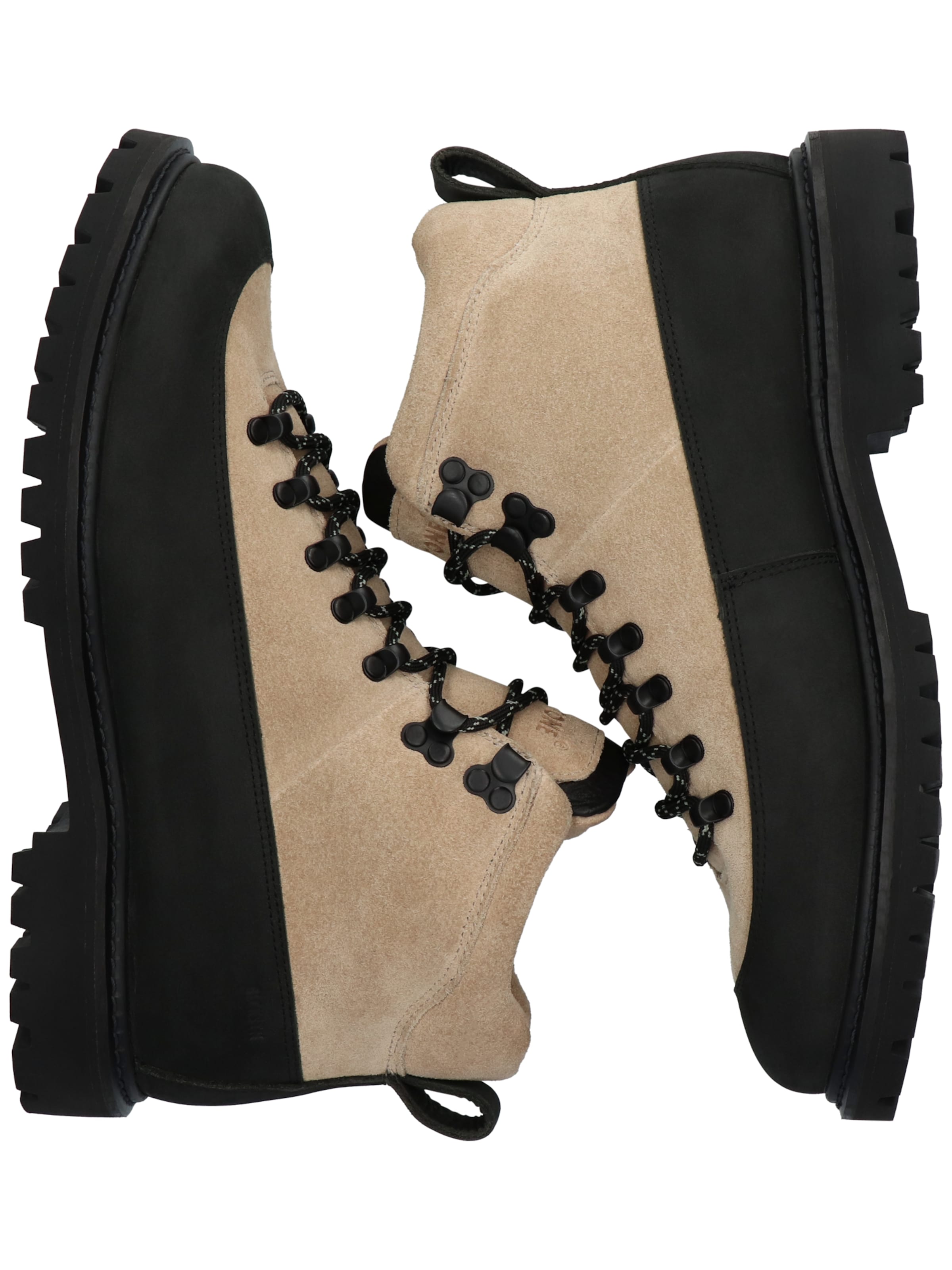 BLACKSTONE - Botas con cordones 'Rock Bear CG104' en beige