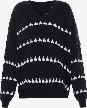 faina Sweater in Black: front