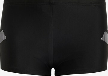 Maillot de bain de sport 'Big Bars' ADIDAS PERFORMANCE en noir : devant
