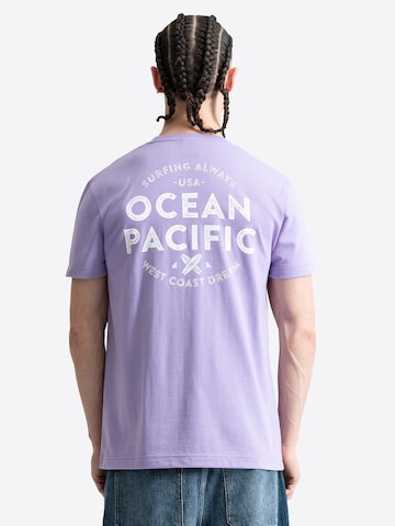 Ocean Pacific Shirt 'Santa Teresa' in Lila