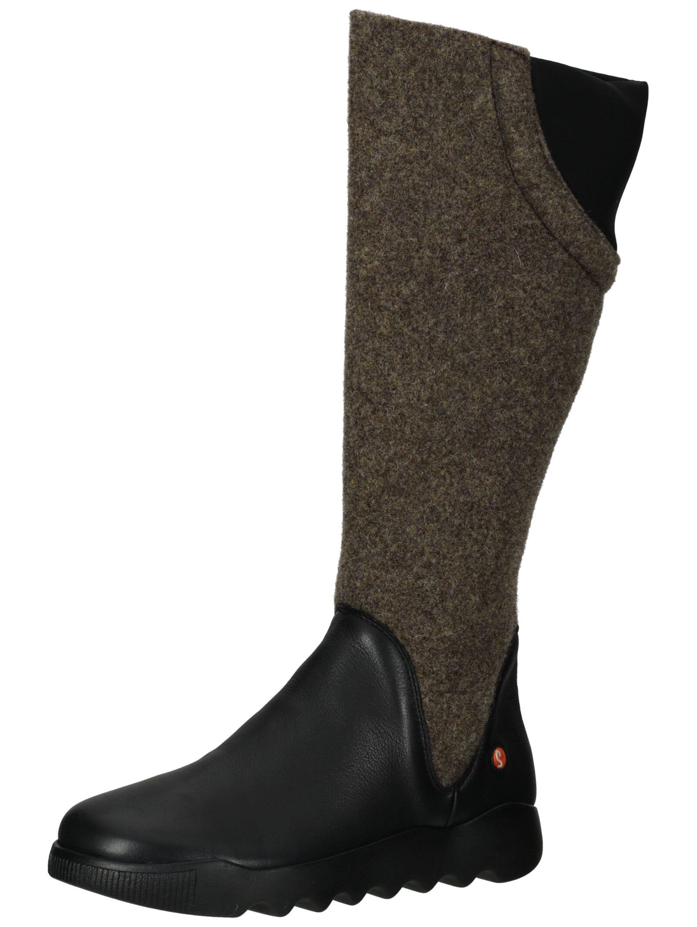 Softinos Boot in Black: front