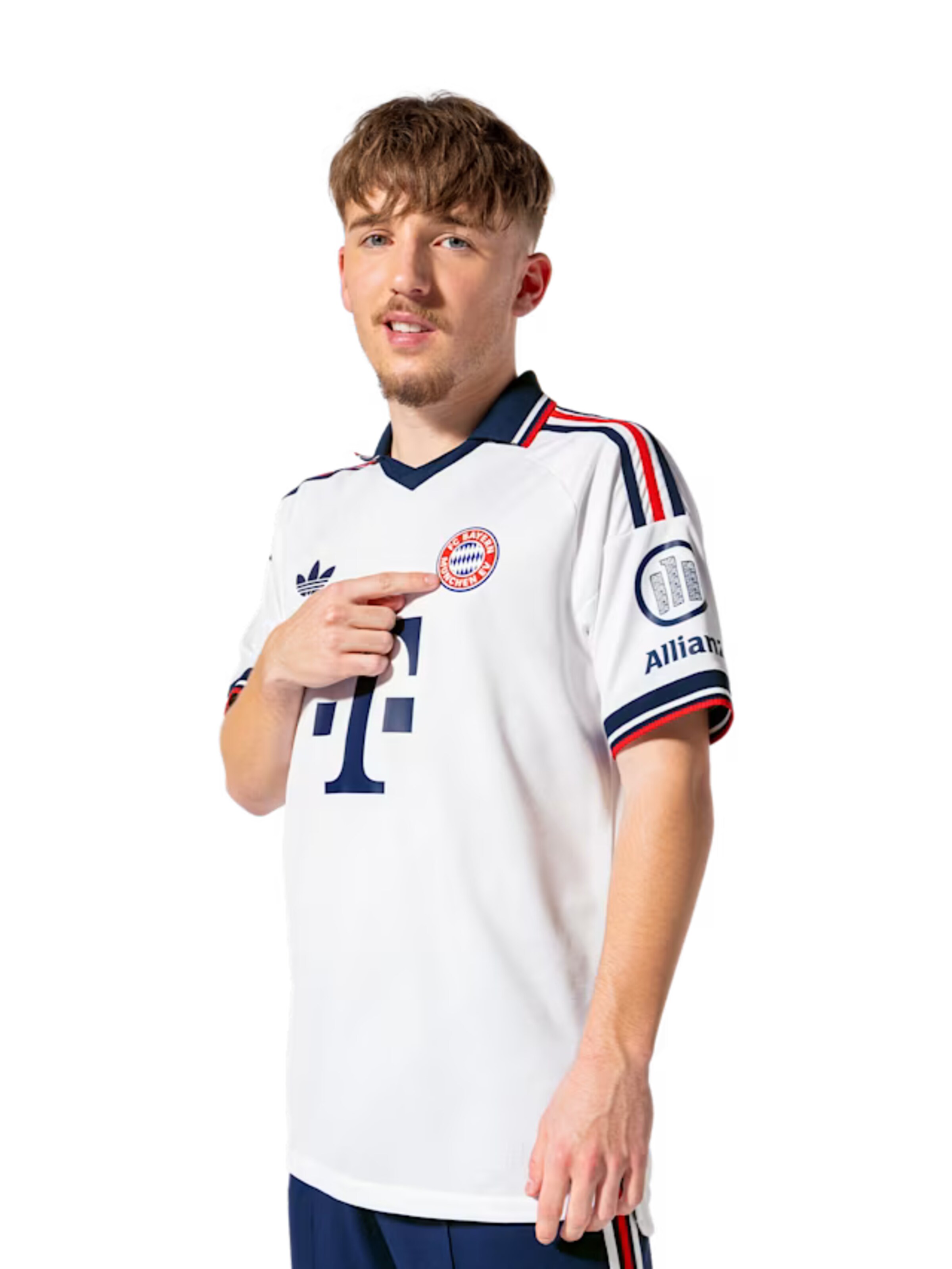 ADIDAS PERFORMANCE Jersey in White