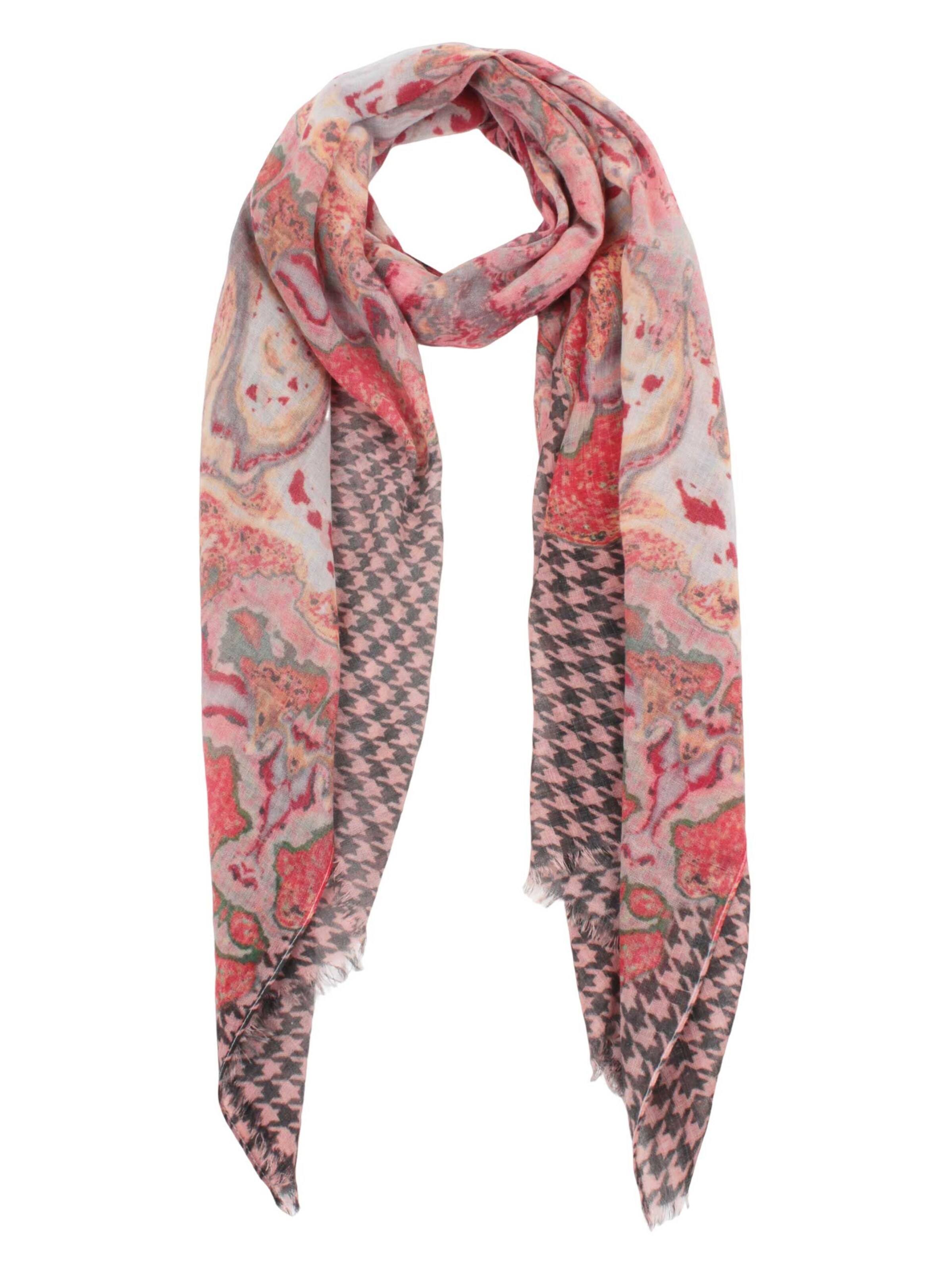 SAMAYA Scarf 'Canee' in Red: front