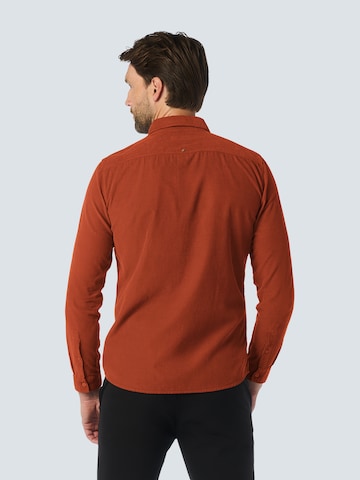 No Excess Regular fit Button Up Shirt in Red