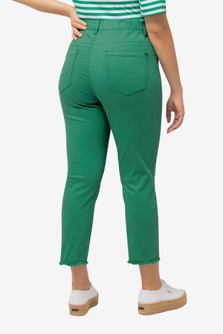 Skinny Pantalon Ulla Popken en vert