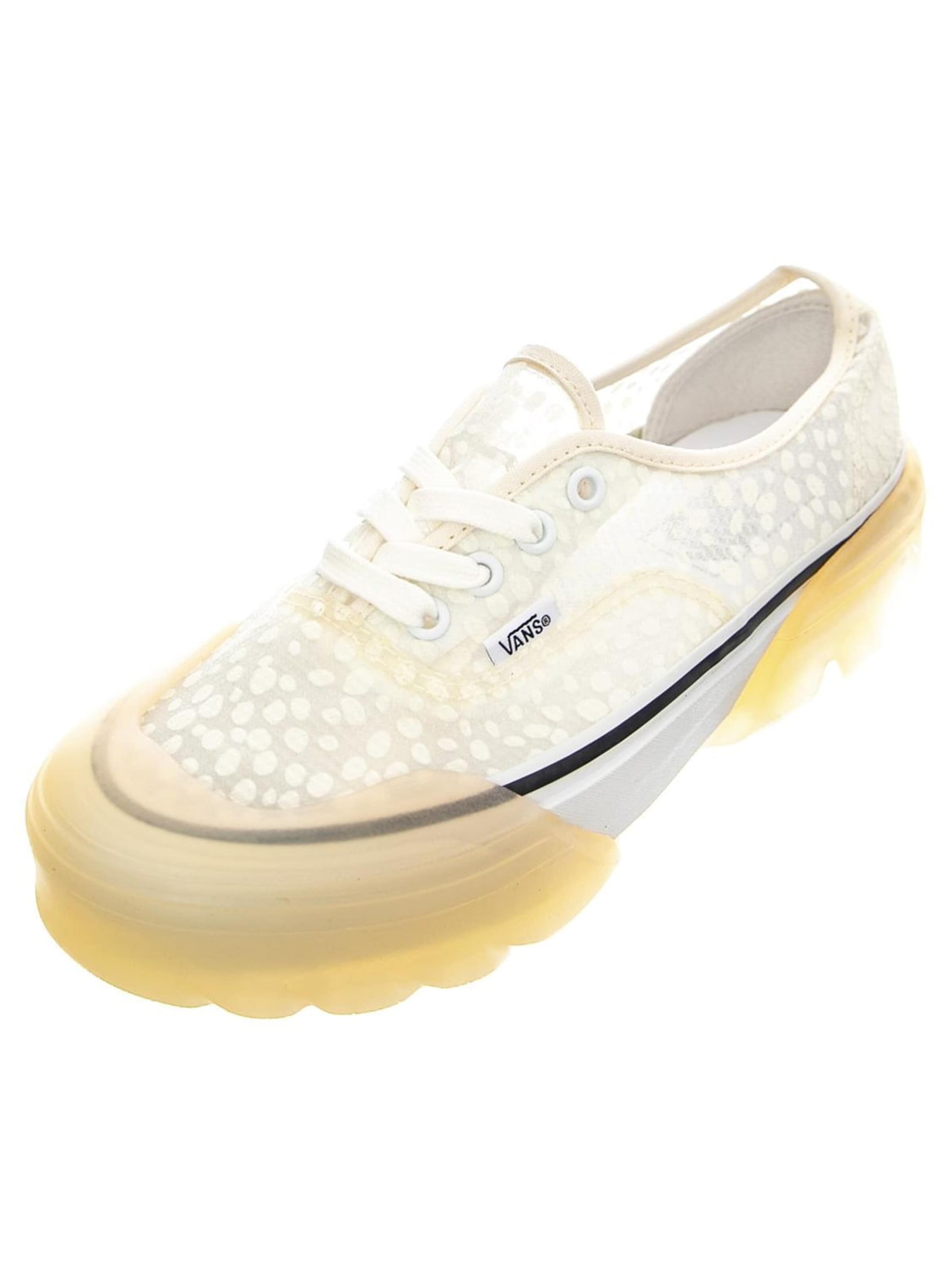 VANS Sportieve veterschoen 'UA Authentic Mesh DX Modular (Dots) White' in Wit: voorkant