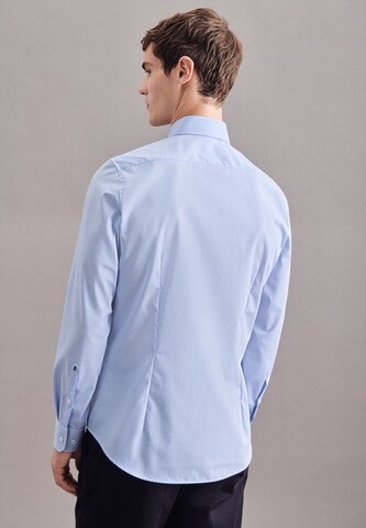 SEIDENSTICKER Slim fit Poslovna srajca | modra barva