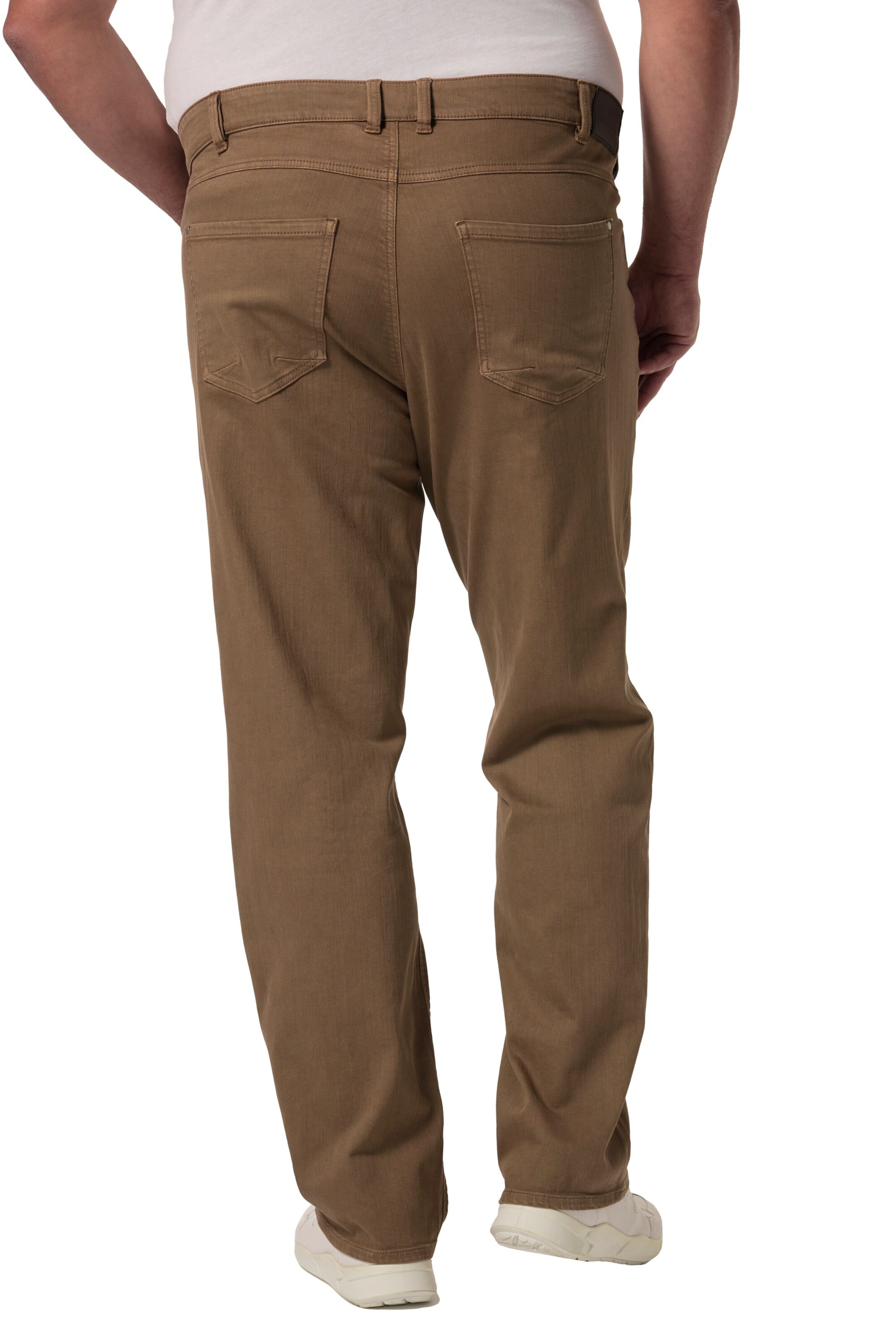 Regular Pantalon Men Plus en beige