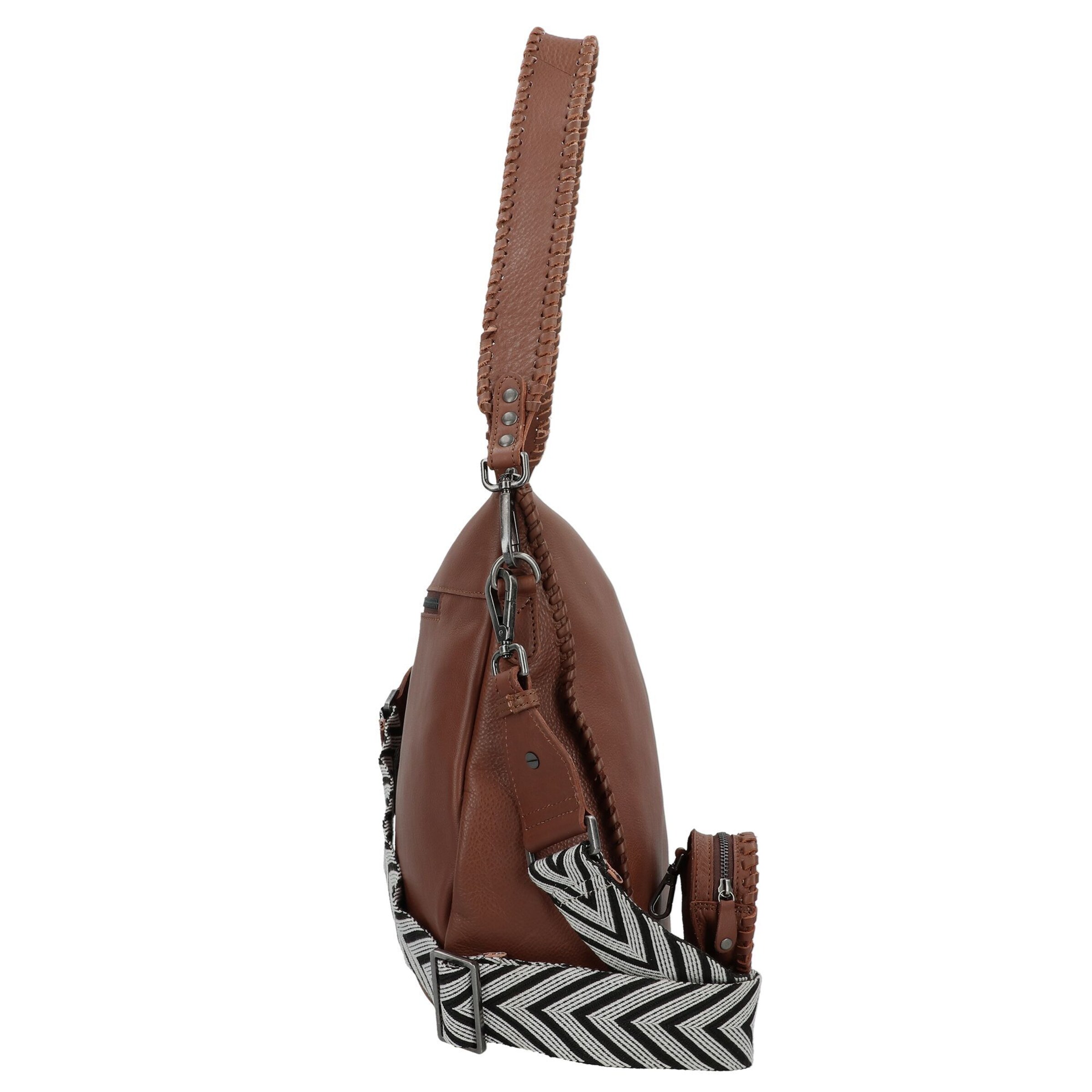 Harbour 2nd Schultertasche 'Just Pure Sarina' in Braun