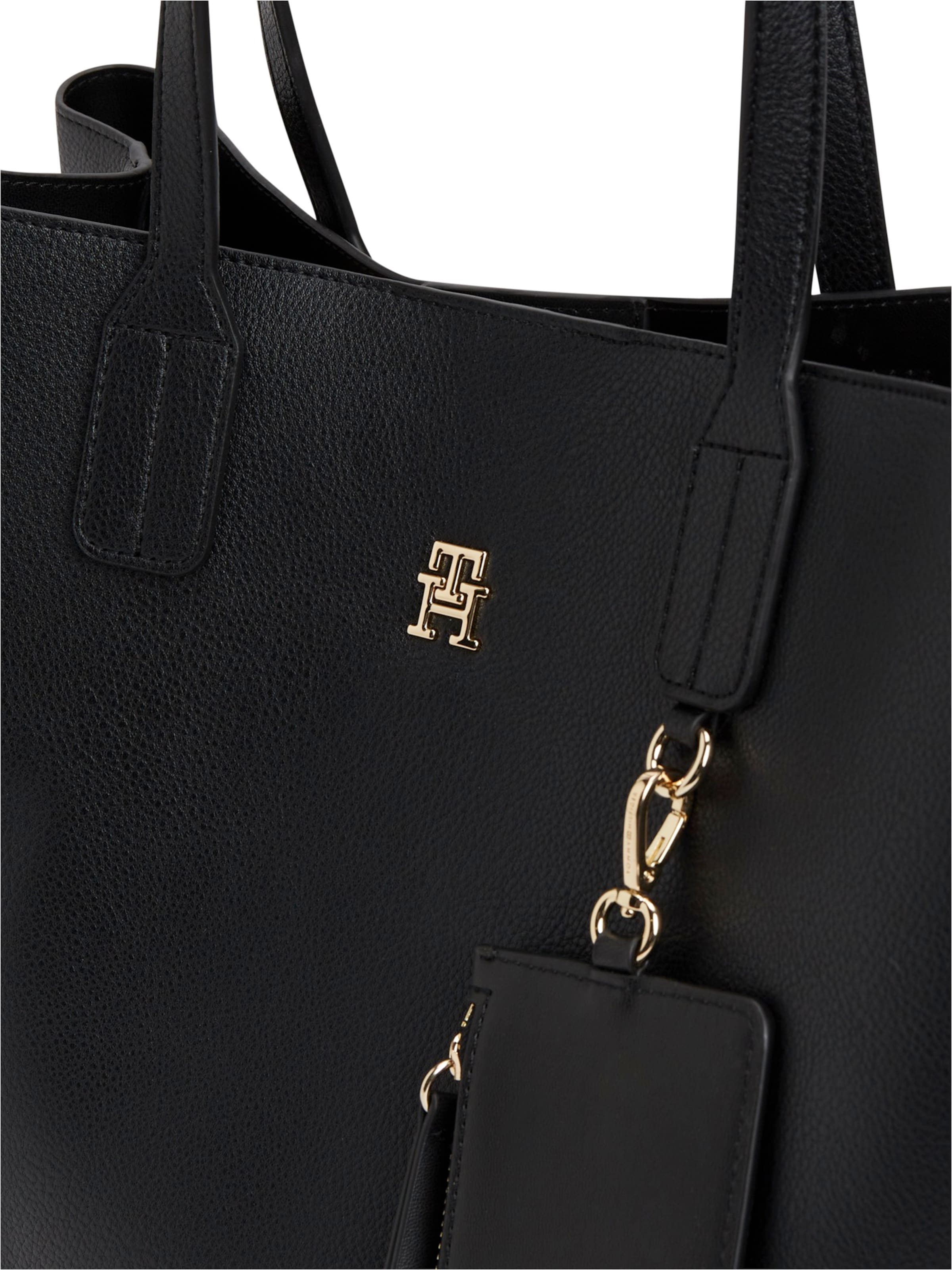 TOMMY HILFIGER Shopper in Black