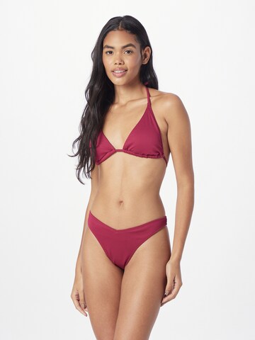 HOLLISTER Bikini hlačke | rdeča barva