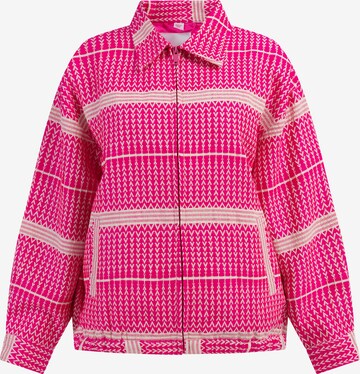 MYMO Between-season jacket in Pink: front