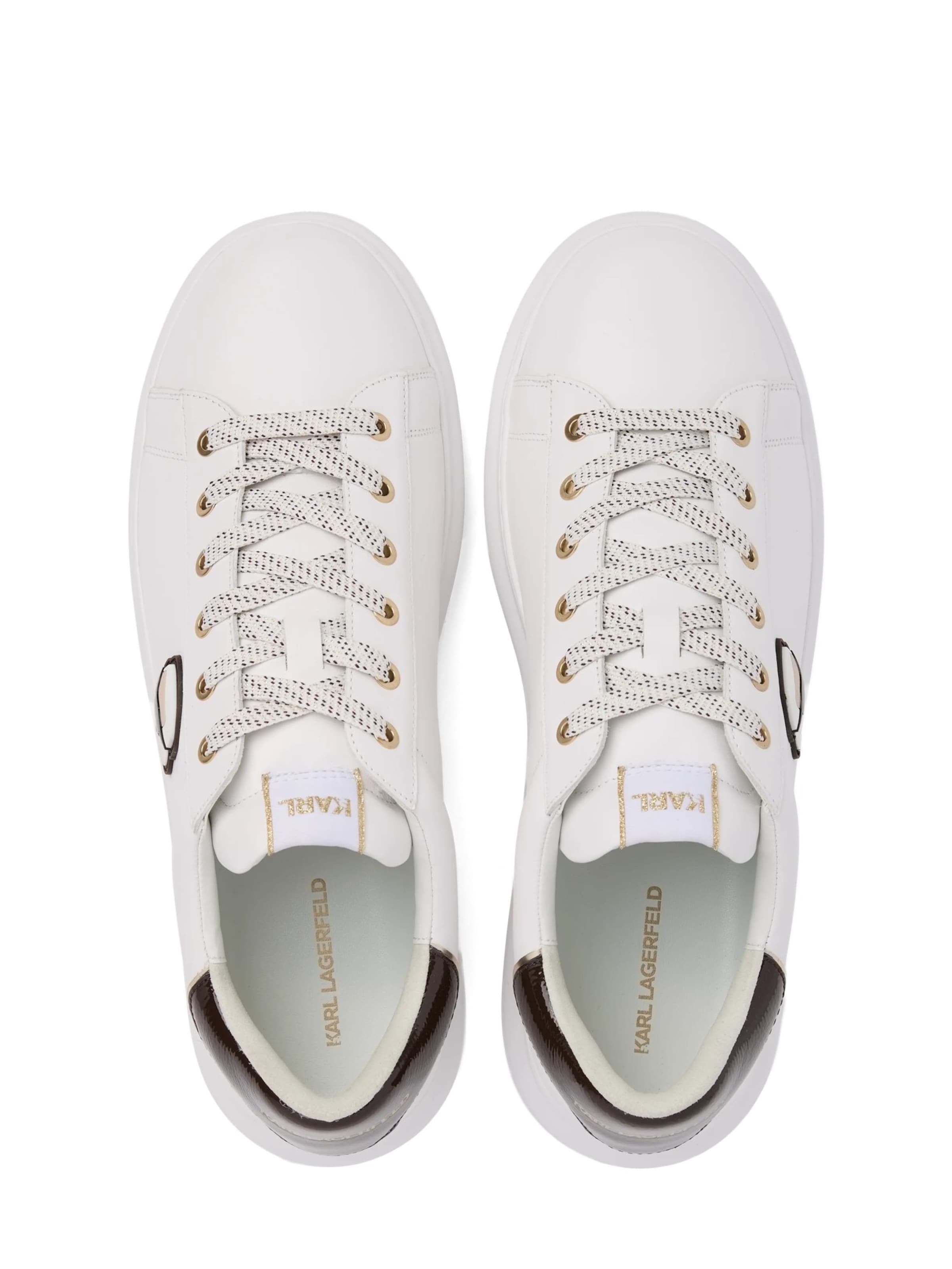 Karl Lagerfeld - Zapatillas deportivas bajas 'Ikon NFT Kapri' en blanco
