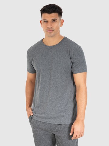 Smilodox T-Shirt 'Karry' in Grau: Vorderseite