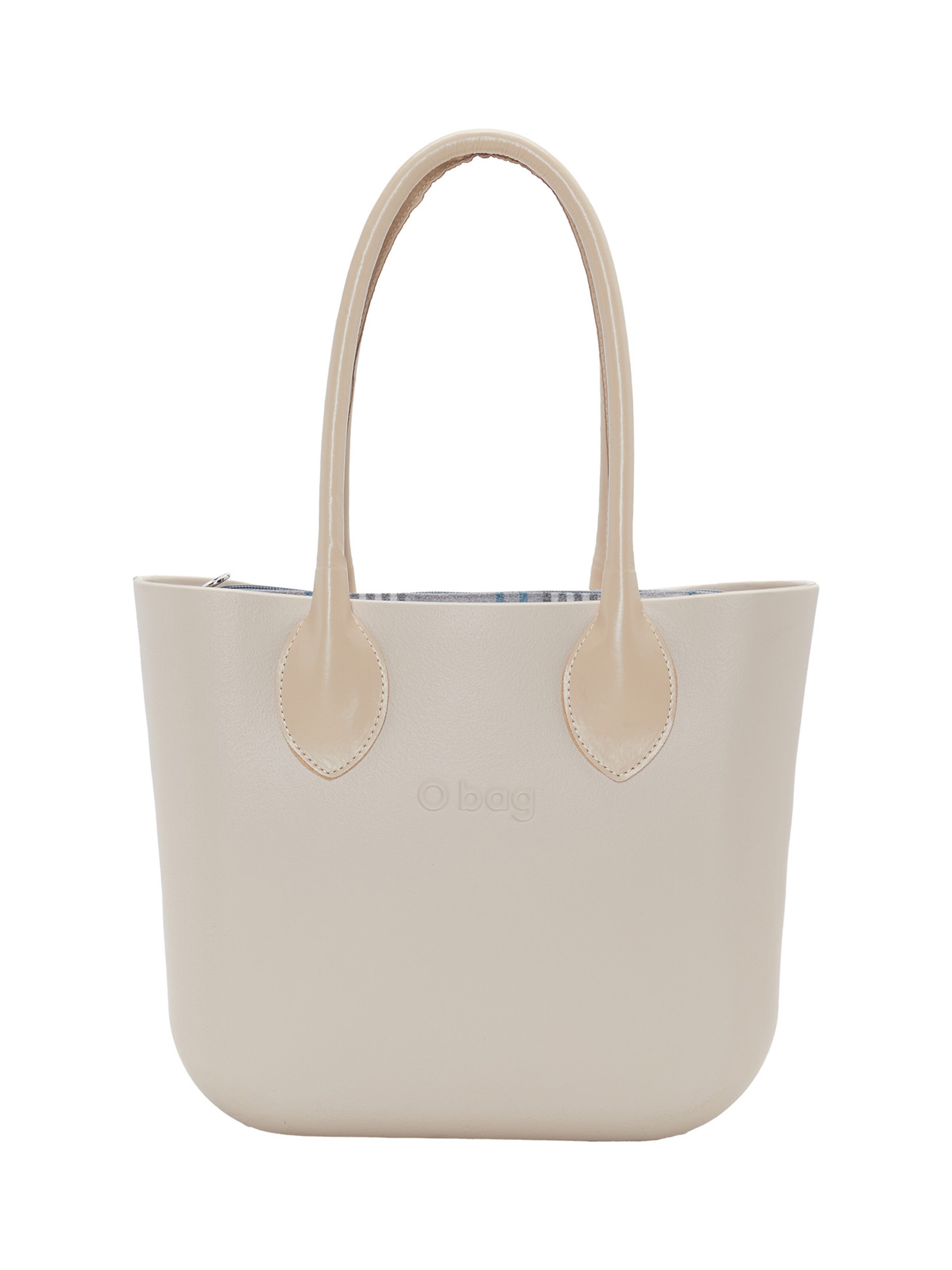 O bag Shoulder Bag in Beige: front