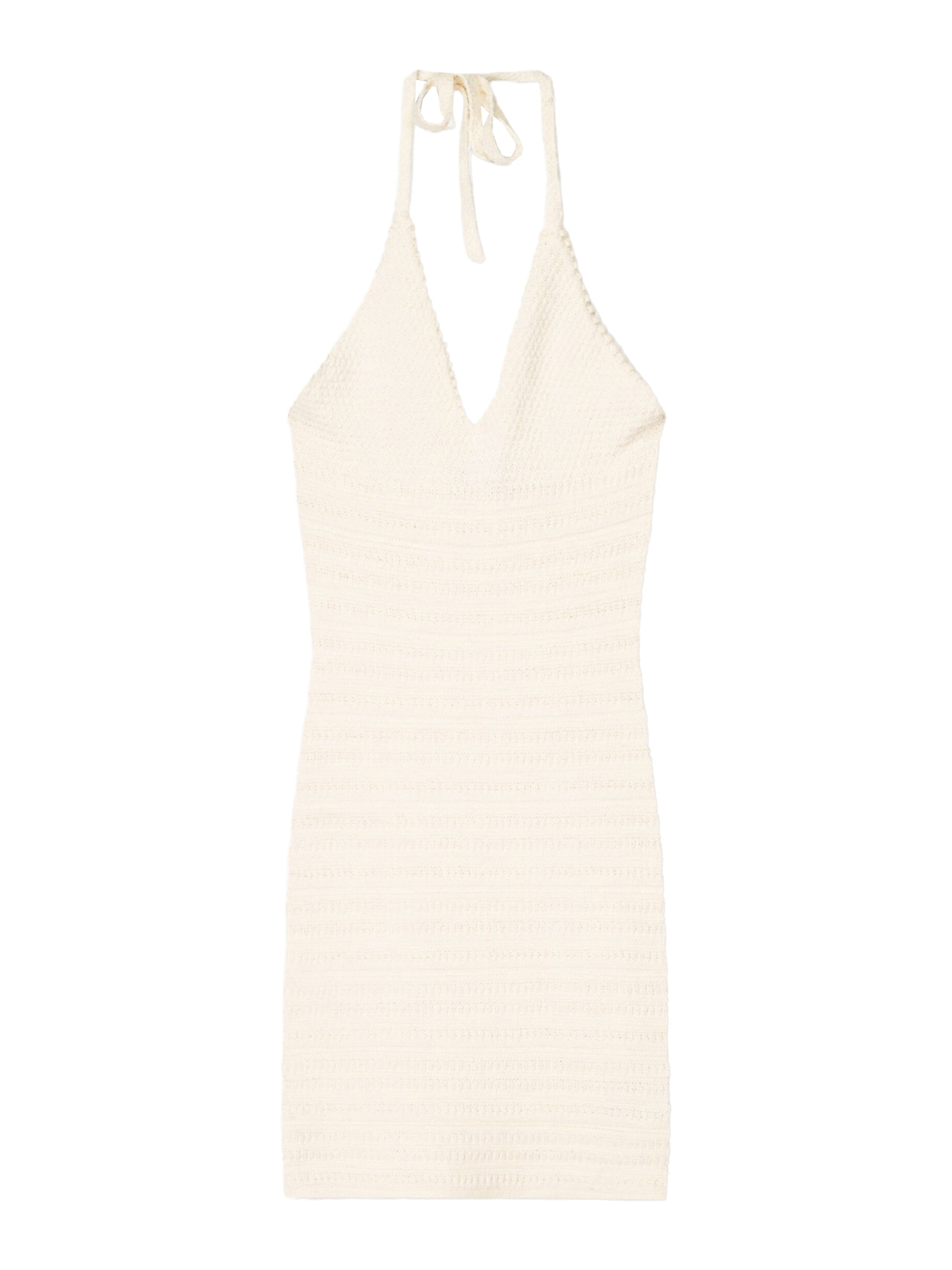 Bershka Neulemekko värissä ecru, Tuotenäkymä