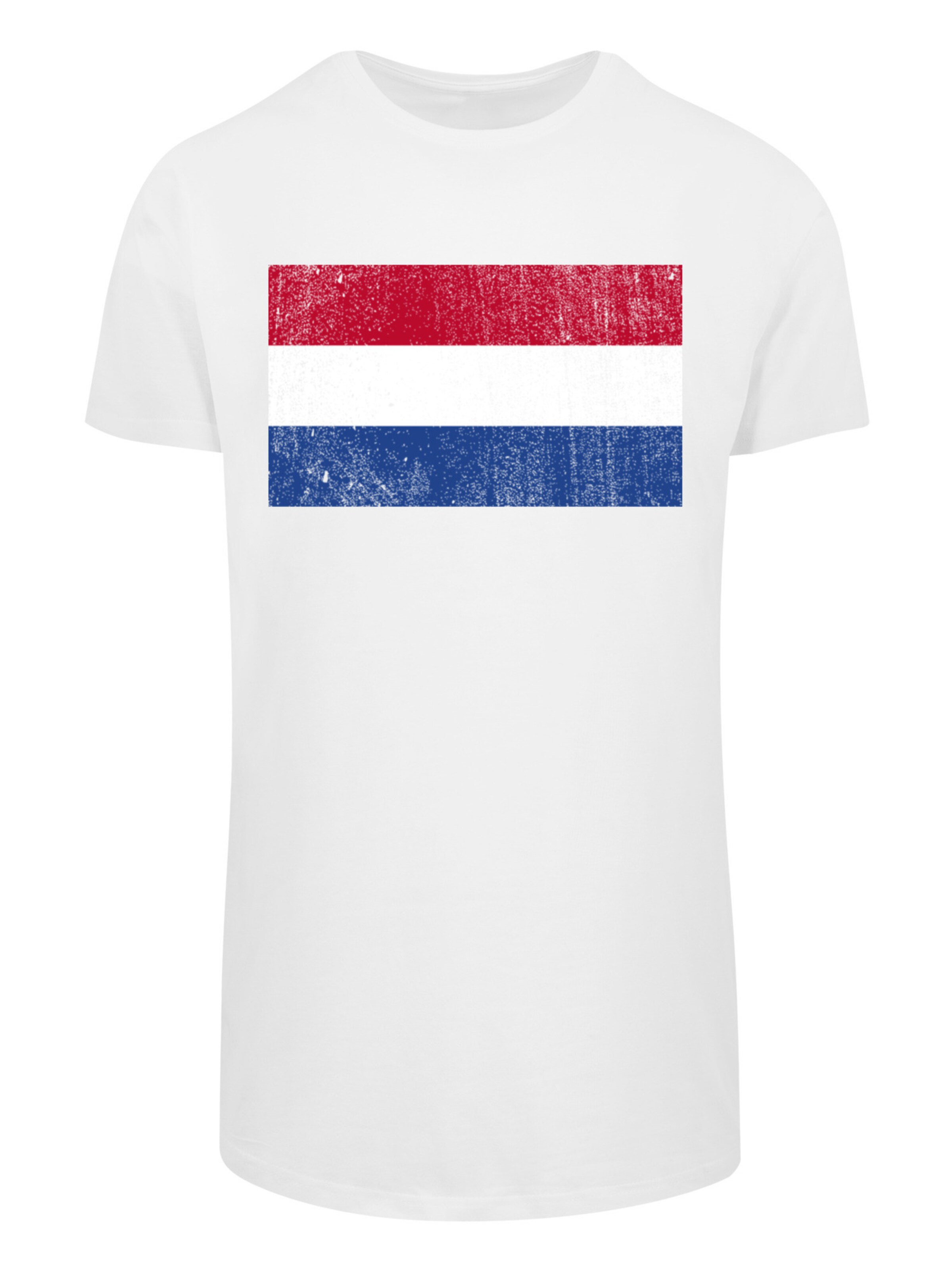 F4NT4STIC Shirt in Wit: voorkant