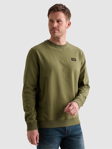Sweat-shirt 'American Classic sweatshirt with flight pocket' PME Legend en vert