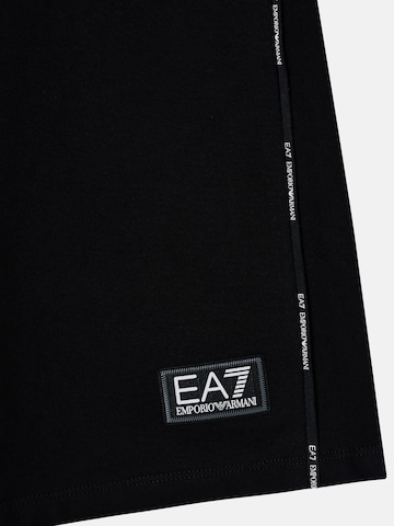 Regular Pantalon EA7 Emporio Armani en noir
