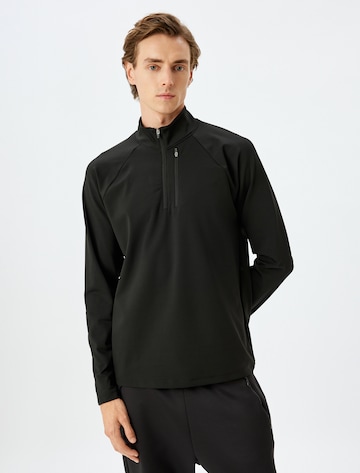 Koton Sweatshirt in Black: front