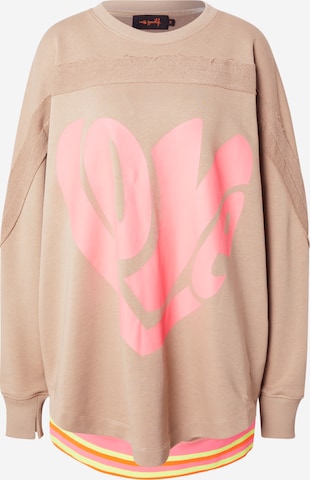 Bluză de molton 'London' de la miss goodlife pe bej: față