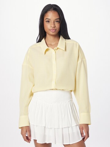 A-VIEW Blouse 'Sonja' in Yellow: front