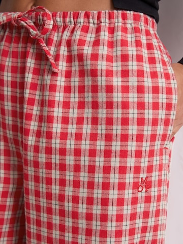 Marc O'Polo Pyjamahose in Rot