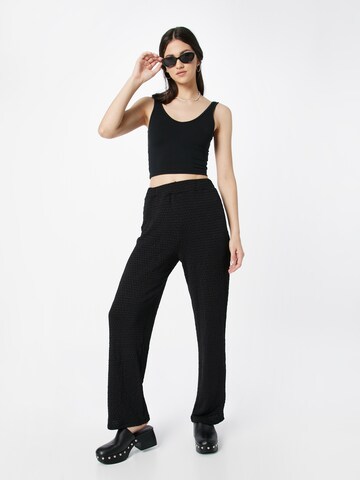 Monki Loosefit Broek in Zwart