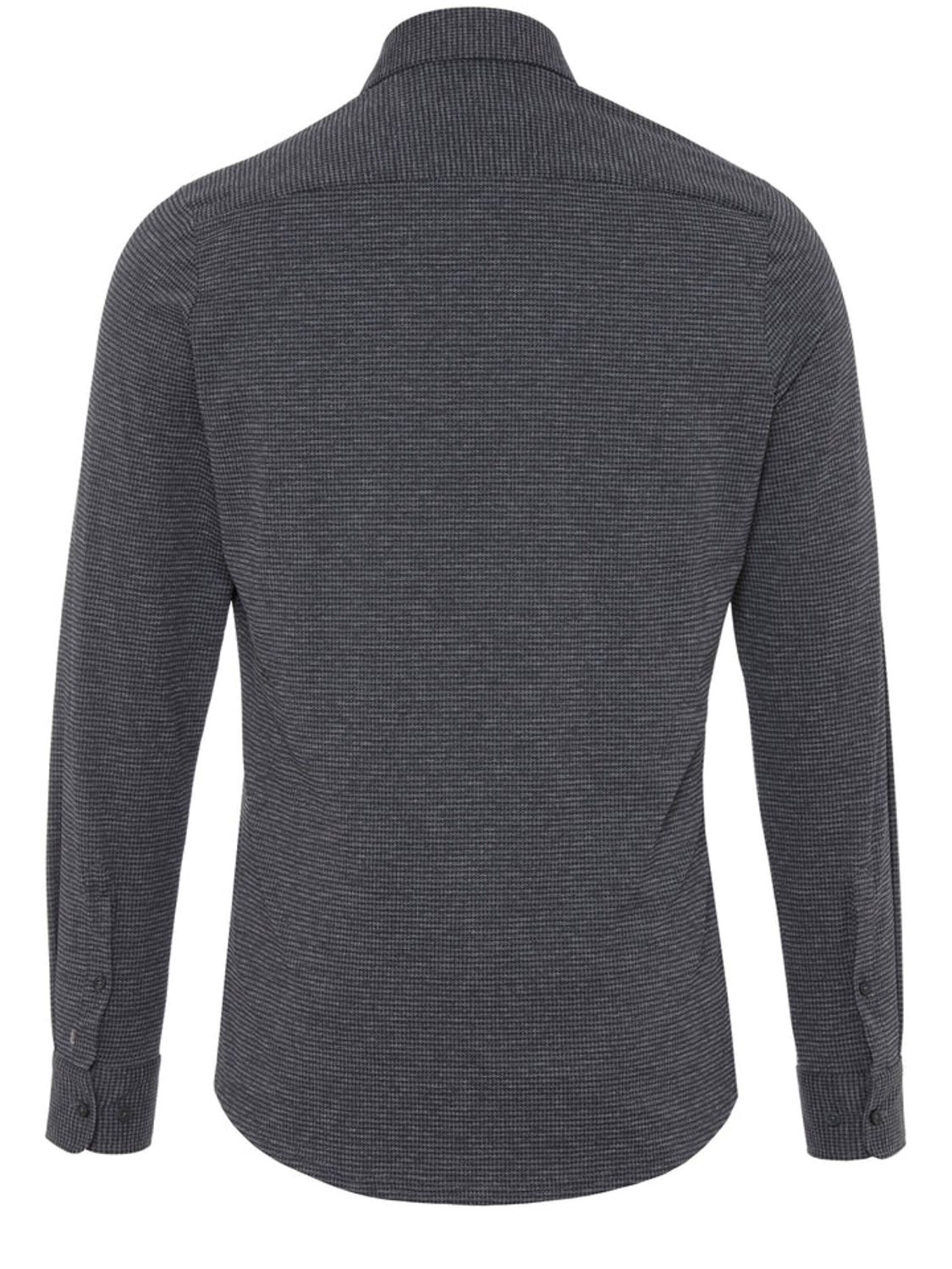 PURE Slim fit Button Up Shirt in Grey