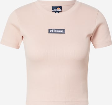 ELLESSE Футболка 'Landrea' в Ярко-розовый: спереди