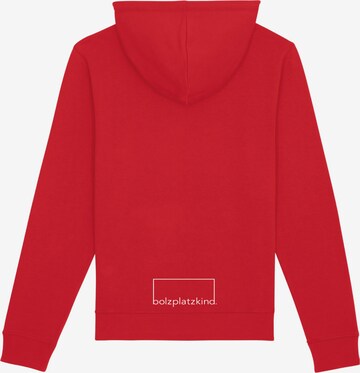 Bolzplatzkind Sweatshirt in Rot