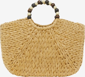 Borsa a mano di IZIA in giallo: frontale