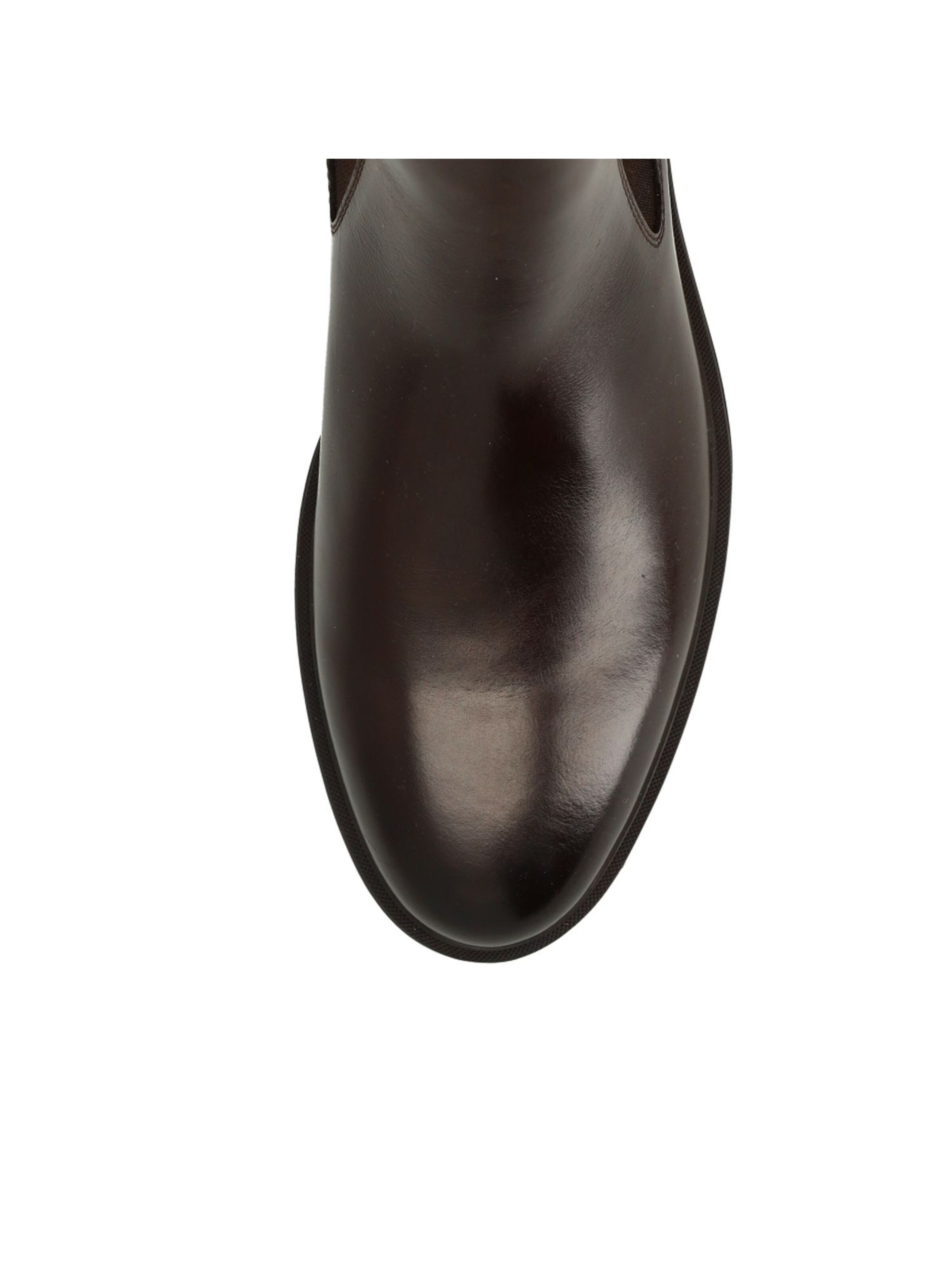 MANFIELD Chelsea boots in Bruin