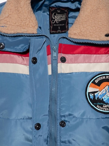 Queen Kerosin Winter Jacket 'Aspen Winter Park' in Blue