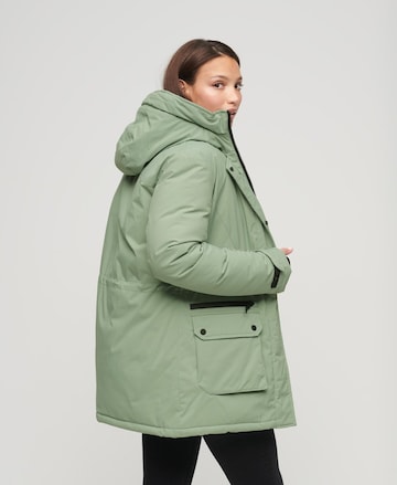 Superdry Tussenparka 'City' in Groen