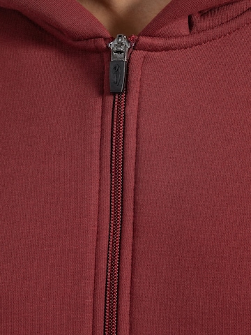 Veste de survêtement Smilodox en rouge