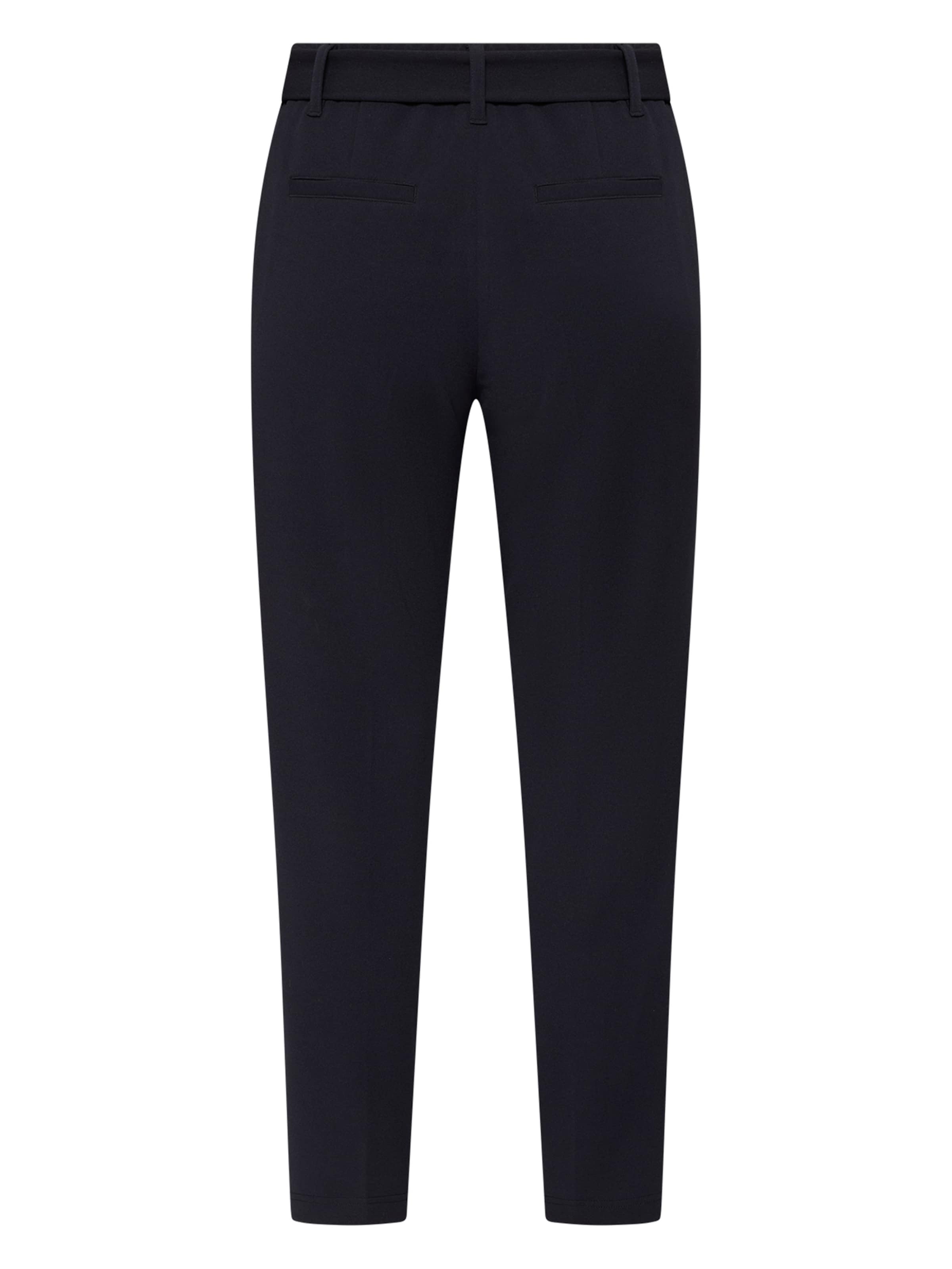 Skinny Pantaloni con pieghe di zero in blu