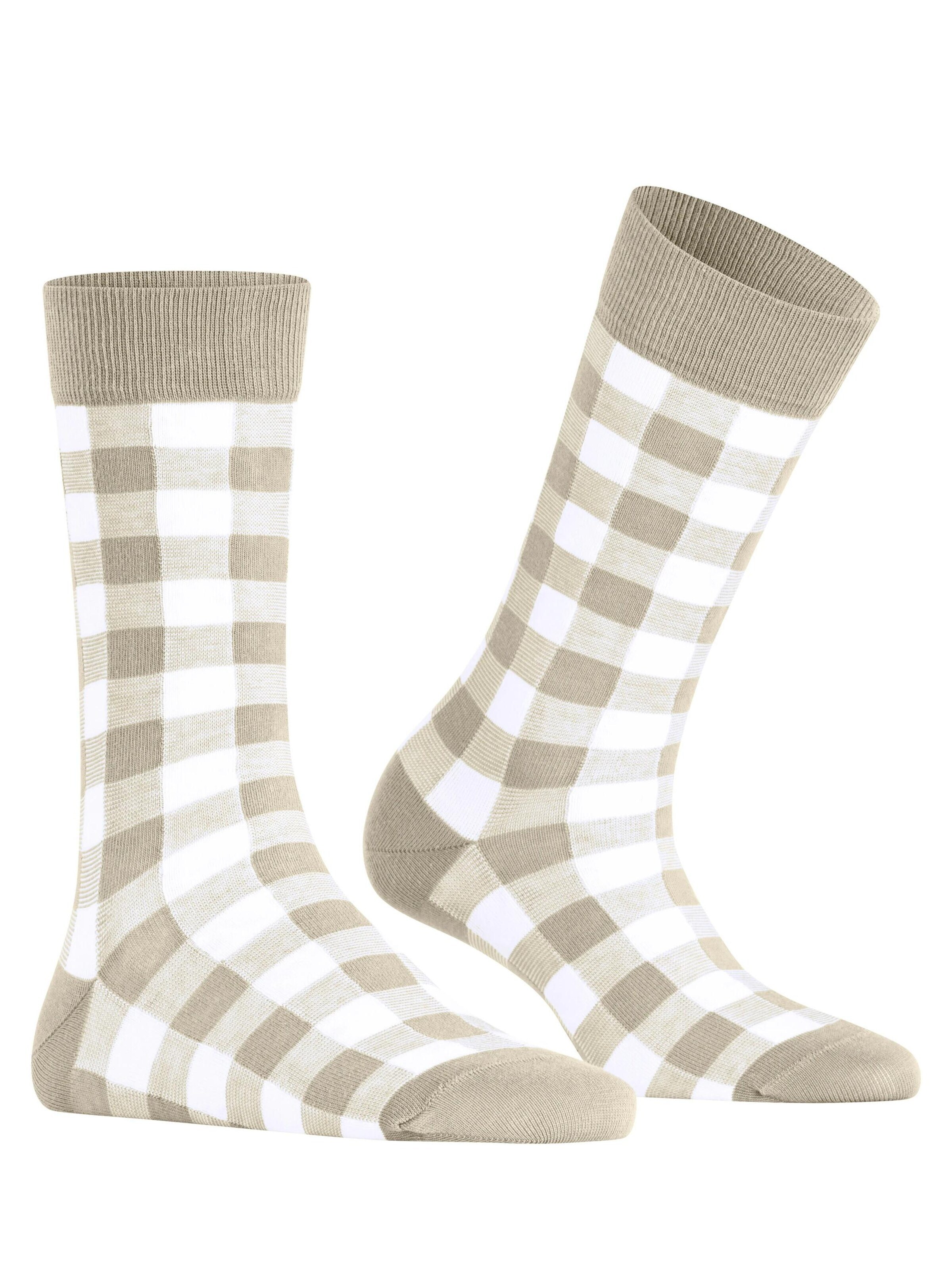 BURLINGTON Socken 'Vichy'‌‌‌‌‌‌‌ in Beige