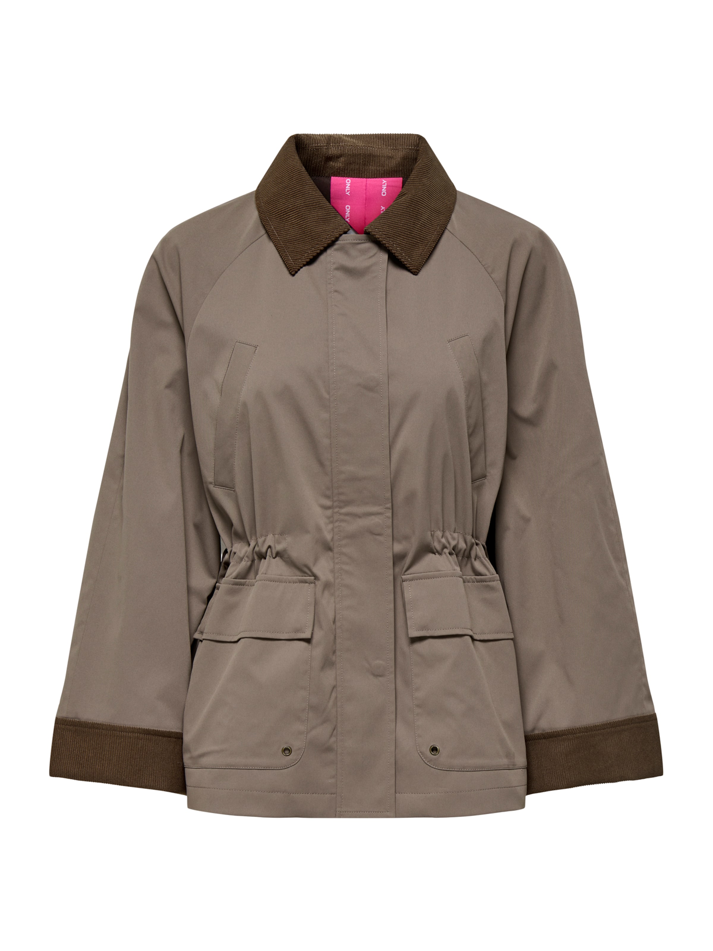 ONLY - Casaco meia-estação 'ONLEJA' em castanho: frente